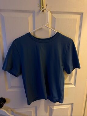 Target Women's Short Sleeve Tee - Blue